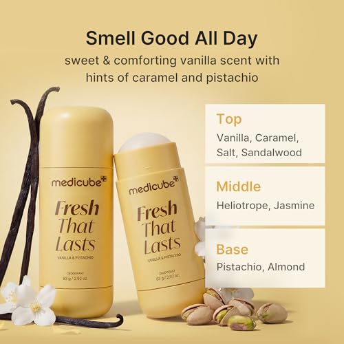 Kojic Acid & Turmeric Deodorant (Vanilla & Pistachio)
