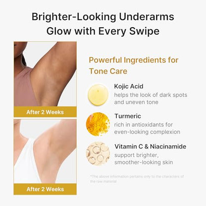 Kojic Acid & Turmeric Deodorant (Vanilla & Pistachio)